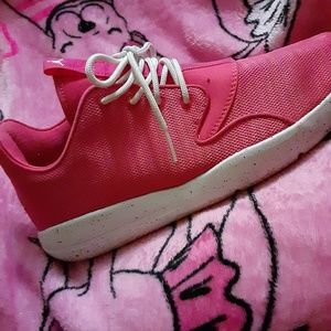 Pink Jordan shoes